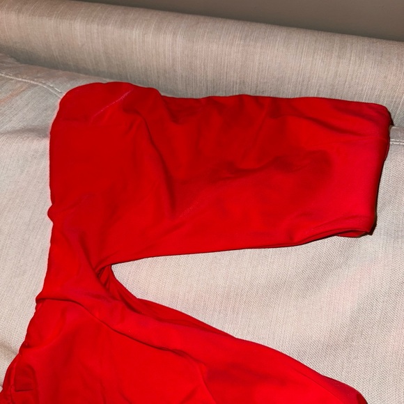 tiger mist red club dress strapless - Picture 5 of 5